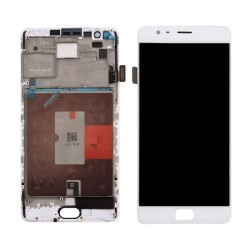 Touch+Display+Frame OnePlus 3/3T Branco Touch+Display+Frame OnePlus 3/3T Branco